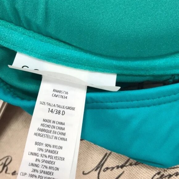 Coco Reef Contours Cameo Underwire Bikini TOP - Picture 9 of 12